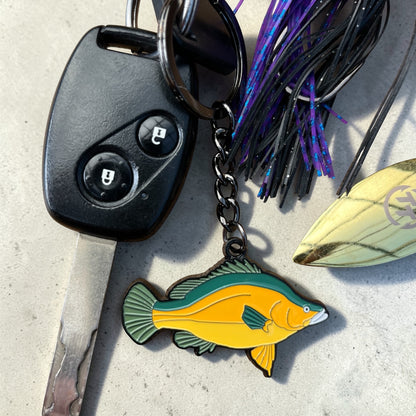 Golden Perch Keychain