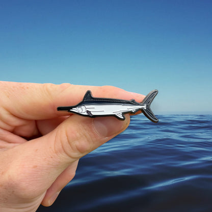 Black Marlin Pin