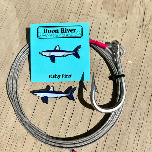 Mako Shark Pin