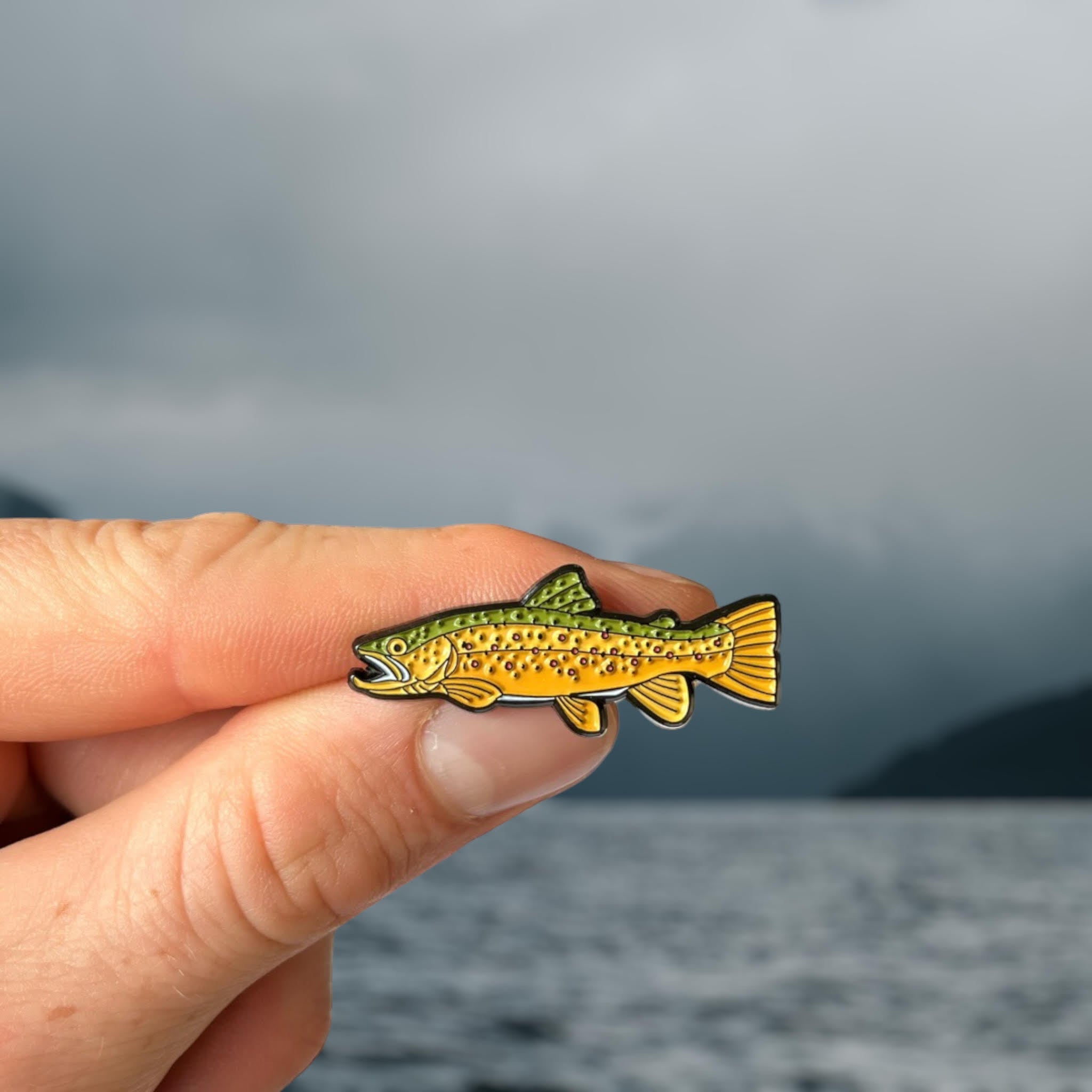 Brown Trout Pin – Doon River